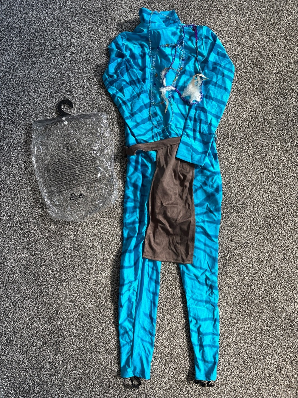 James Cameron’s AVATAR 2011 Bodysuit Halloween Costume Large Stretch